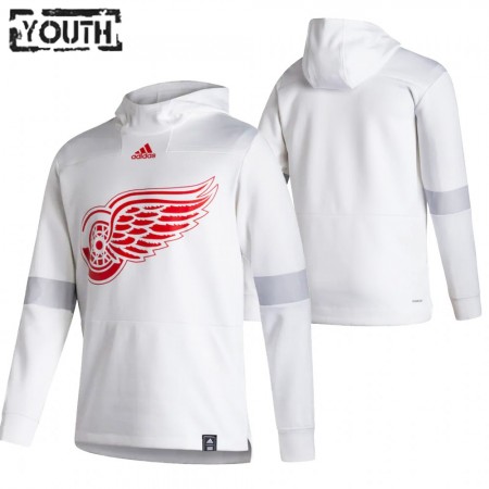 Detroit Red Wings Blank 2020-21 Reverse Retro Pullover Mikiny Hooded - Dětské